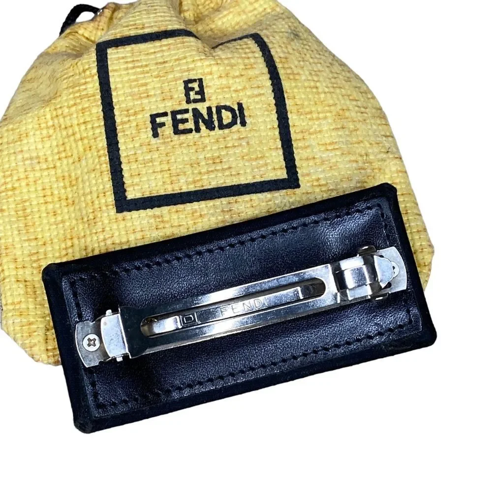 Rare! Vintage FENDI Hair Clip